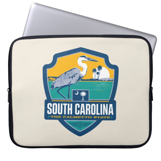 State Pride | South Carolina Laptop Sleeve (Front)