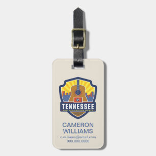 State Pride Tennessee Luggage Tag