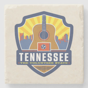 State Pride Tennessee Stone Coaster