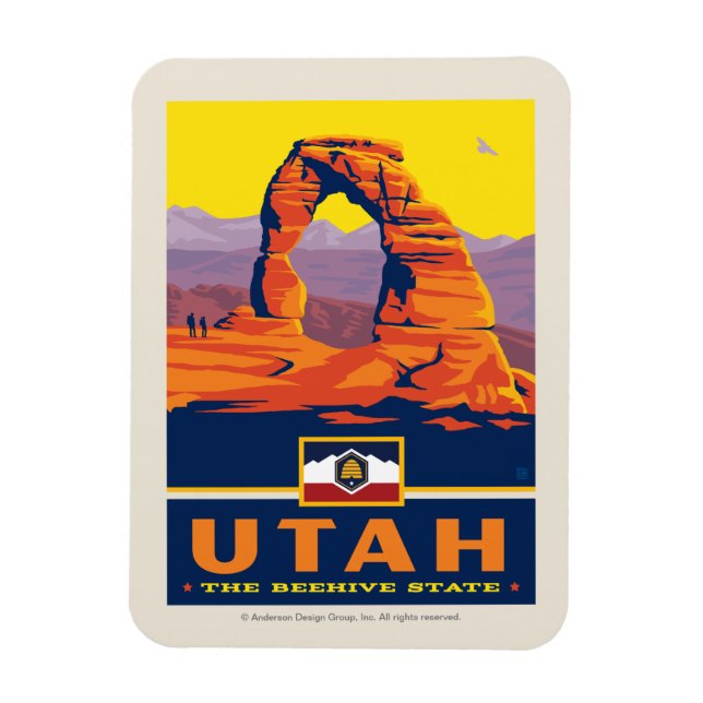 State Pride | Utah Magnet (Vertical)
