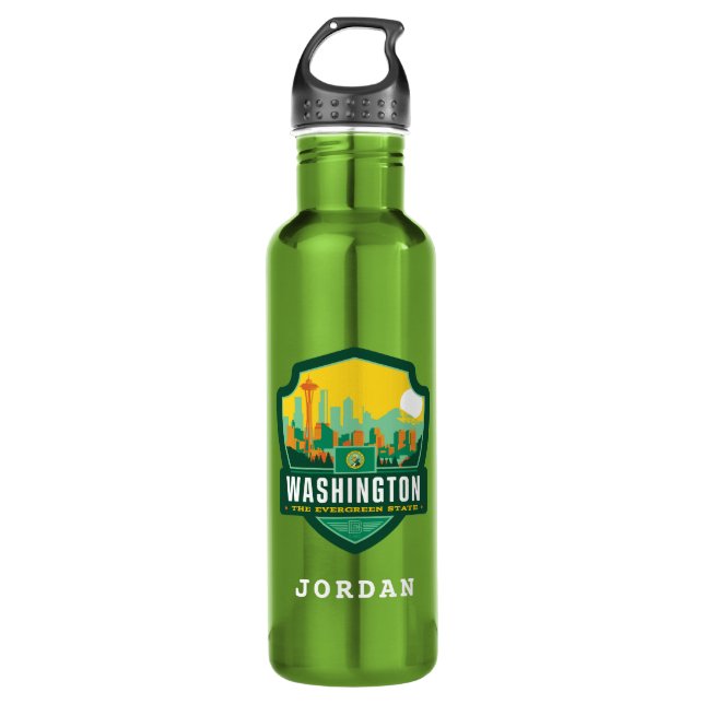 State Pride | Washington 710 Ml Water Bottle (Front)