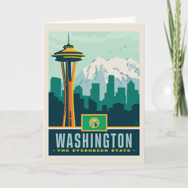 State Pride | Washington Card (Front)