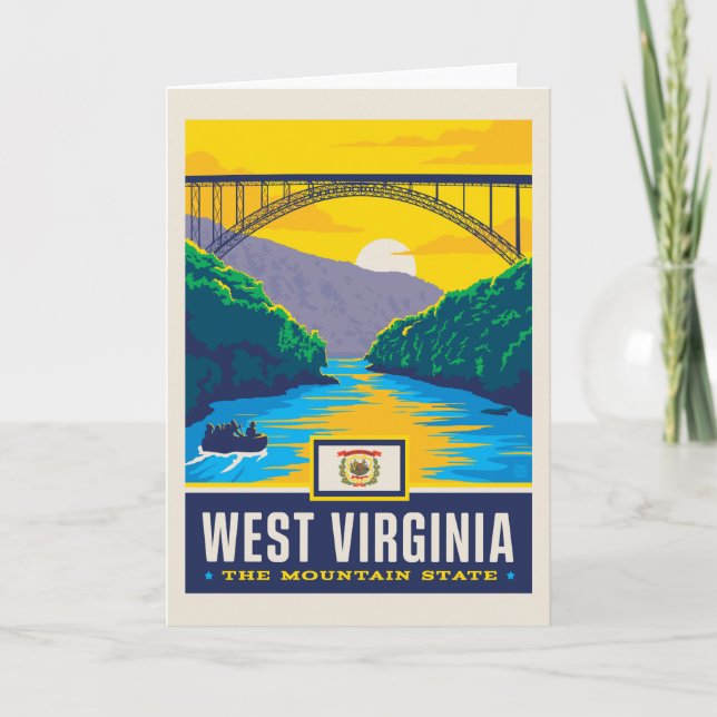 State Pride | West Virginia Card (Front)