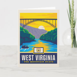 State Pride   West Virginia Card