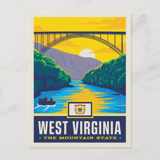 State Pride | West Virginia Postcard (Front)