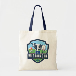 State Pride Wisconsin 2 Tote Bag