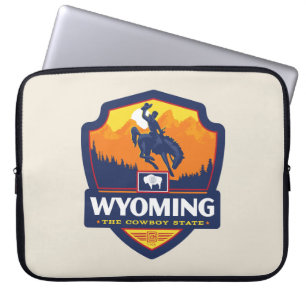 State Pride   Wyoming Laptop Sleeve