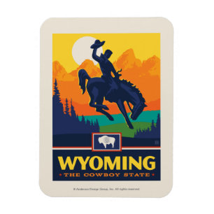 State Pride   Wyoming Magnet