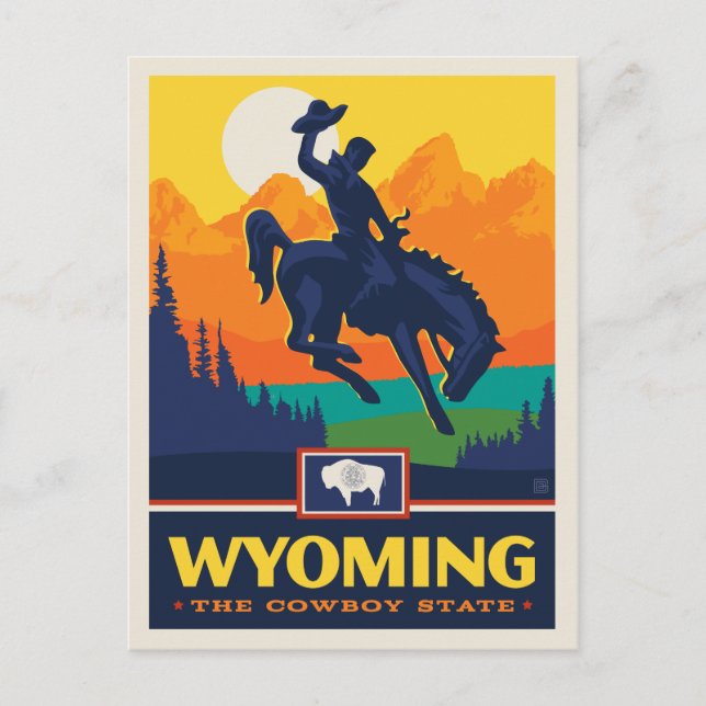 State Pride | Wyoming Postcard (Front)