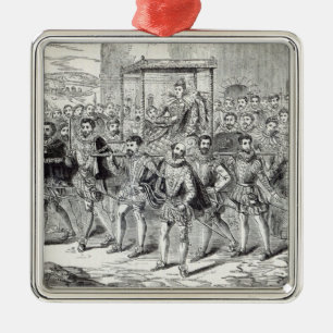 State progress of Queen Elizabeth Metal Tree Decoration