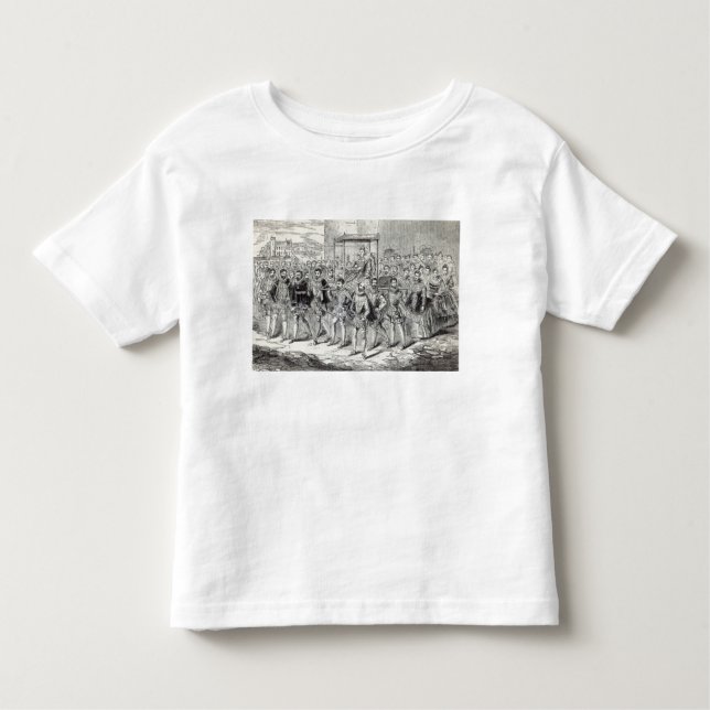 State progress of Queen Elizabeth Toddler T-Shirt (Front)