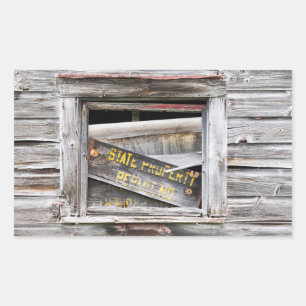 State Property Rectangular Sticker