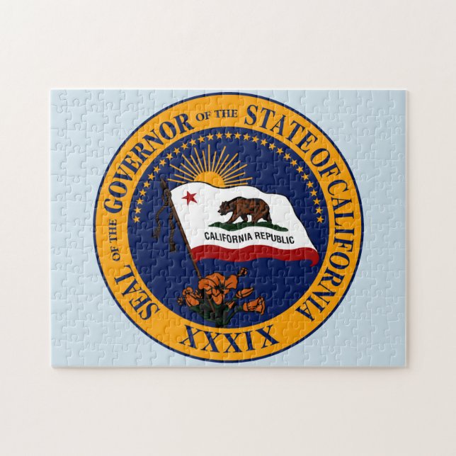 State Seal of California. Jigsaw Puzzle (Horizontal)