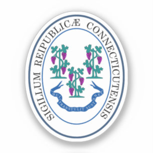State seal of Connecticut, USA