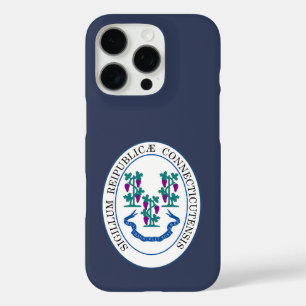 State seal of Connecticut, USA iPhone 16 Pro Case