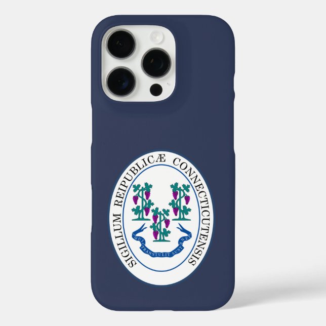State seal of Connecticut, USA Case-Mate iPhone Case (Back)