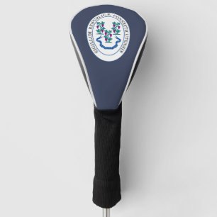 State seal of Connecticut, USA Golf Head Cover