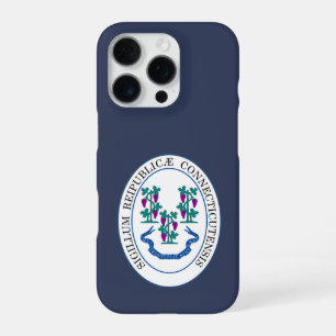 State seal of Connecticut, USA iPhone 16 Pro Case