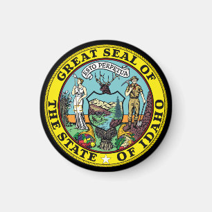 State Seal of Idaho Magnet