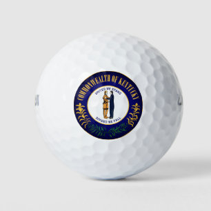 State Seal of Kentucky Golf Balls
