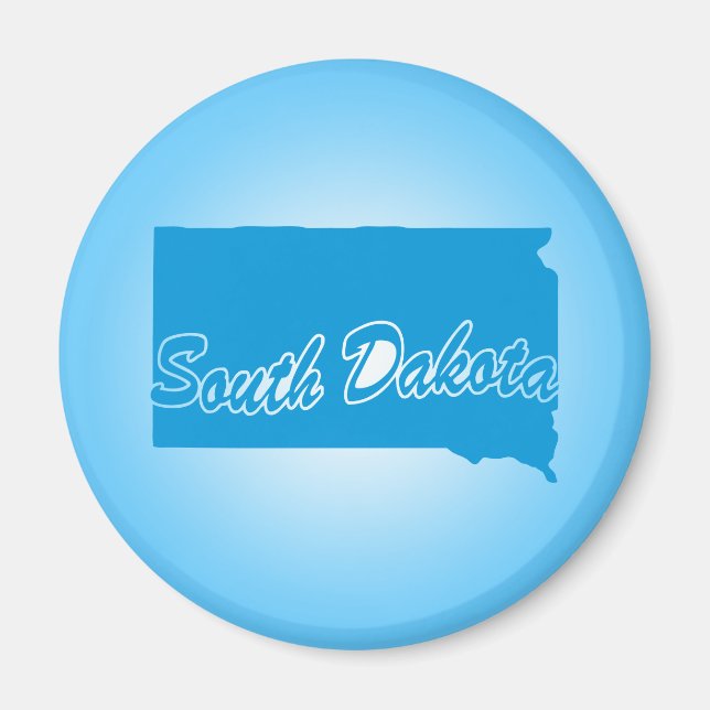 State South Dakota Magnet (Front)