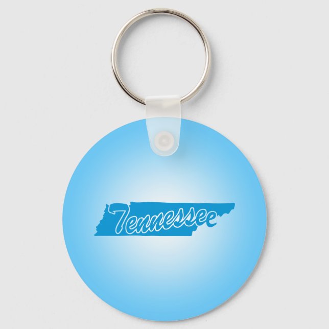 State Tennessee Key Ring (Front)