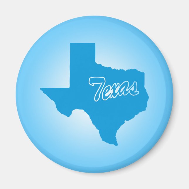 State Texas Magnet (Front)