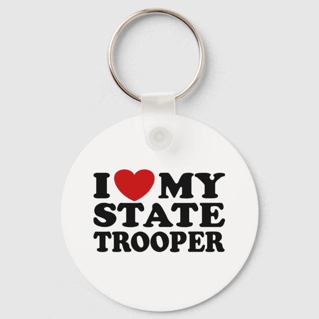 State Trooper Key Ring (Front)