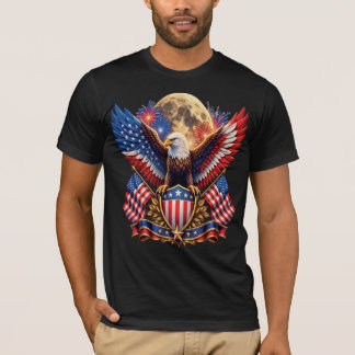 State USA Flag Graphic T-Shirt