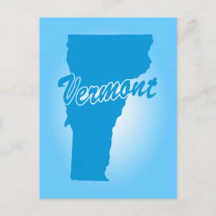 State Vermont Postcard