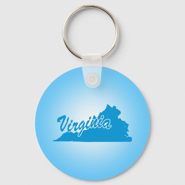 State Virginia Key Ring (Front)
