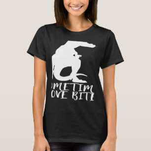 Statement Dinosaur Valentine's Day Heart T-Shirt