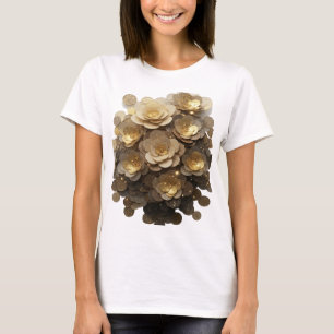 Statement Grey ABSTRACT ART Fashion Print T-Shirt