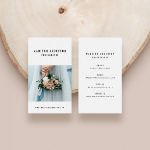Statement Photography Business Cards