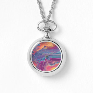 Statement Piece Abstract Painting eWatch Watch