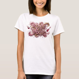 Statement Pink READY SET POUR Graphic Tee