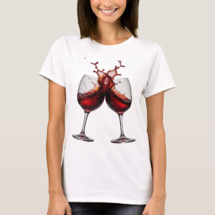 Statement Silver CHEERS TO GOOD HEALTH Print T-Shirt