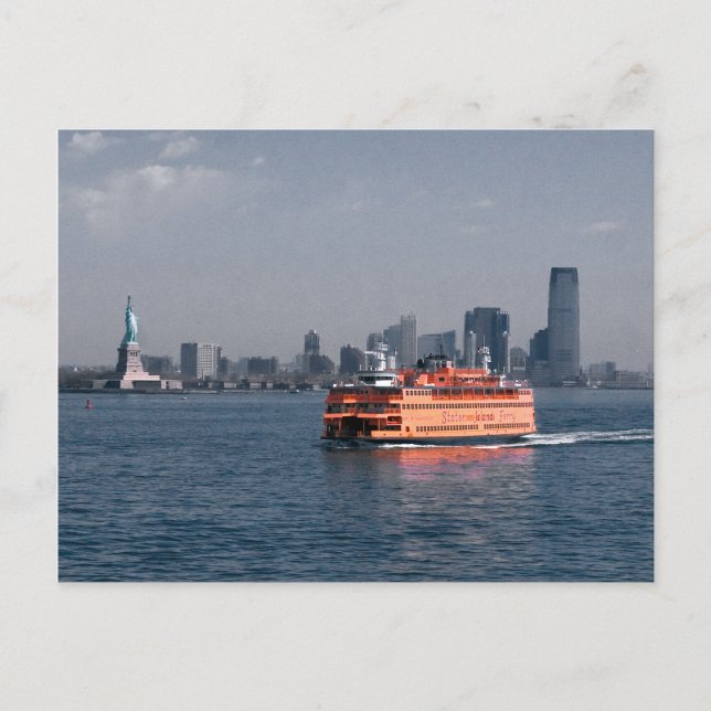 Staten Island Ferry Postcard (Front)