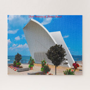 Staten Island New York.Christmas Greetings Jigsaw  Jigsaw Puzzle