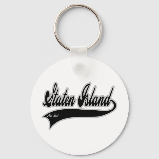 Staten Island New York Key Ring (Front)