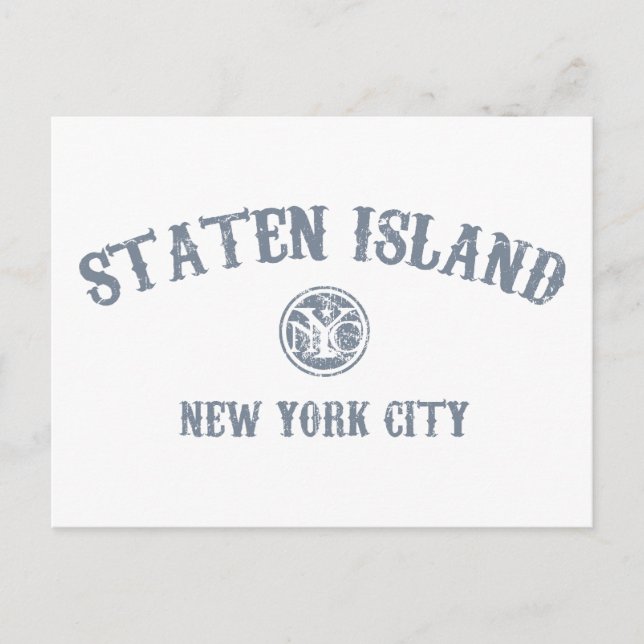*Staten Island Postcard (Front)