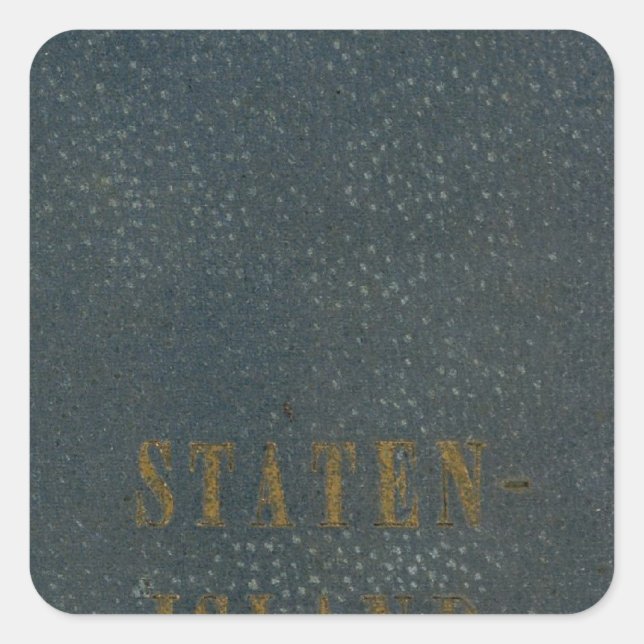 Staten Island Square Sticker (Front)