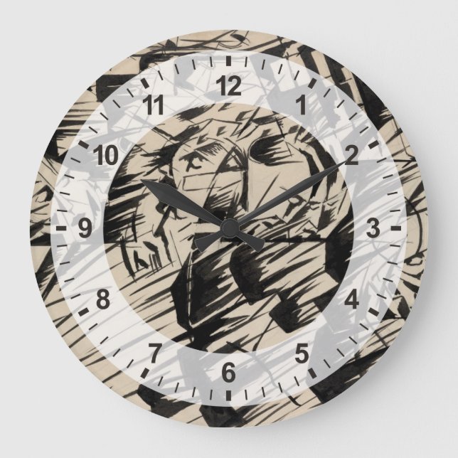 States of Mind Those Who Go Large Clock (Front)