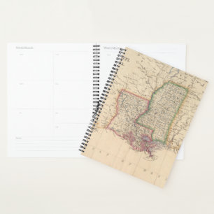 States of Mississippi and Louisiana Planner