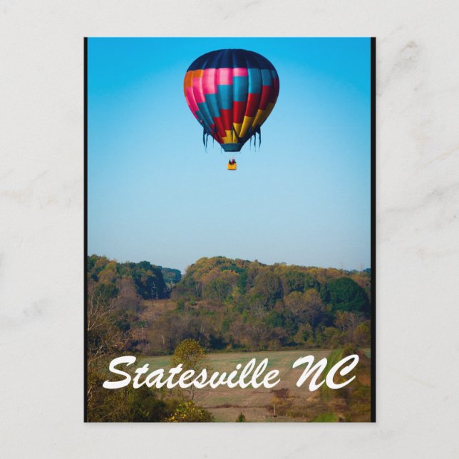 Statesville NC Postcard (Front)