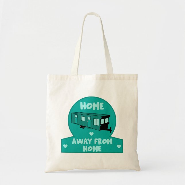 Static Caravan Home Gift Tote Bag (Front)