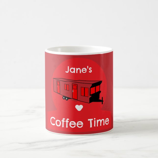 Static Caravan Park Home Coffee Mug (Center)
