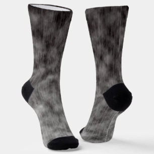 Static Mourning Socks