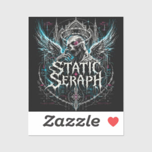 Static Seraph Gothic Cyberpunk Graphic