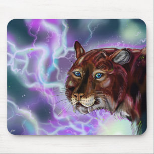 Static Storm Lighting Sabre Mouse Pad